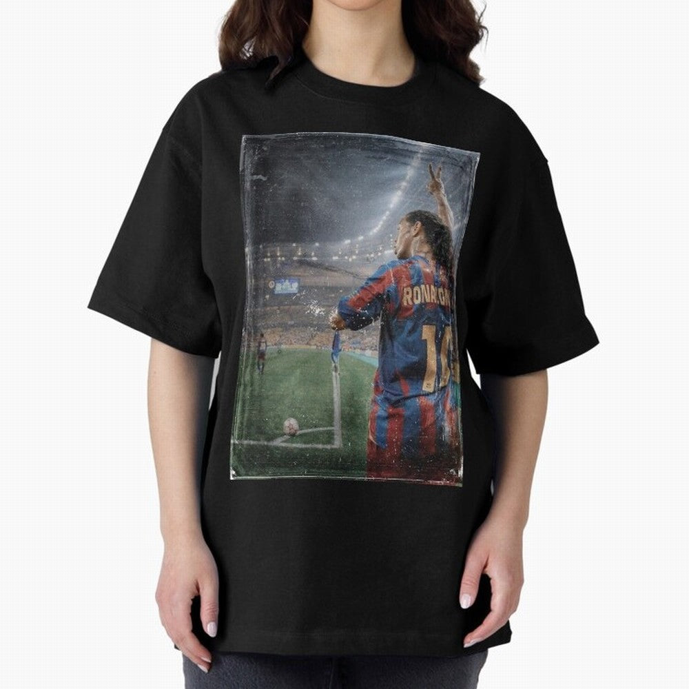 Ronaldinho Vintage Classic T-Shirt Carry the Dream of FIFA World Cup 2026 Spirit, Built around England, Haaland, Tournament Hype, Historic Matchups, Family Viewing Parties and Global Sports Pride; Created for Match Day Parties, Soccer Gifts, Fan