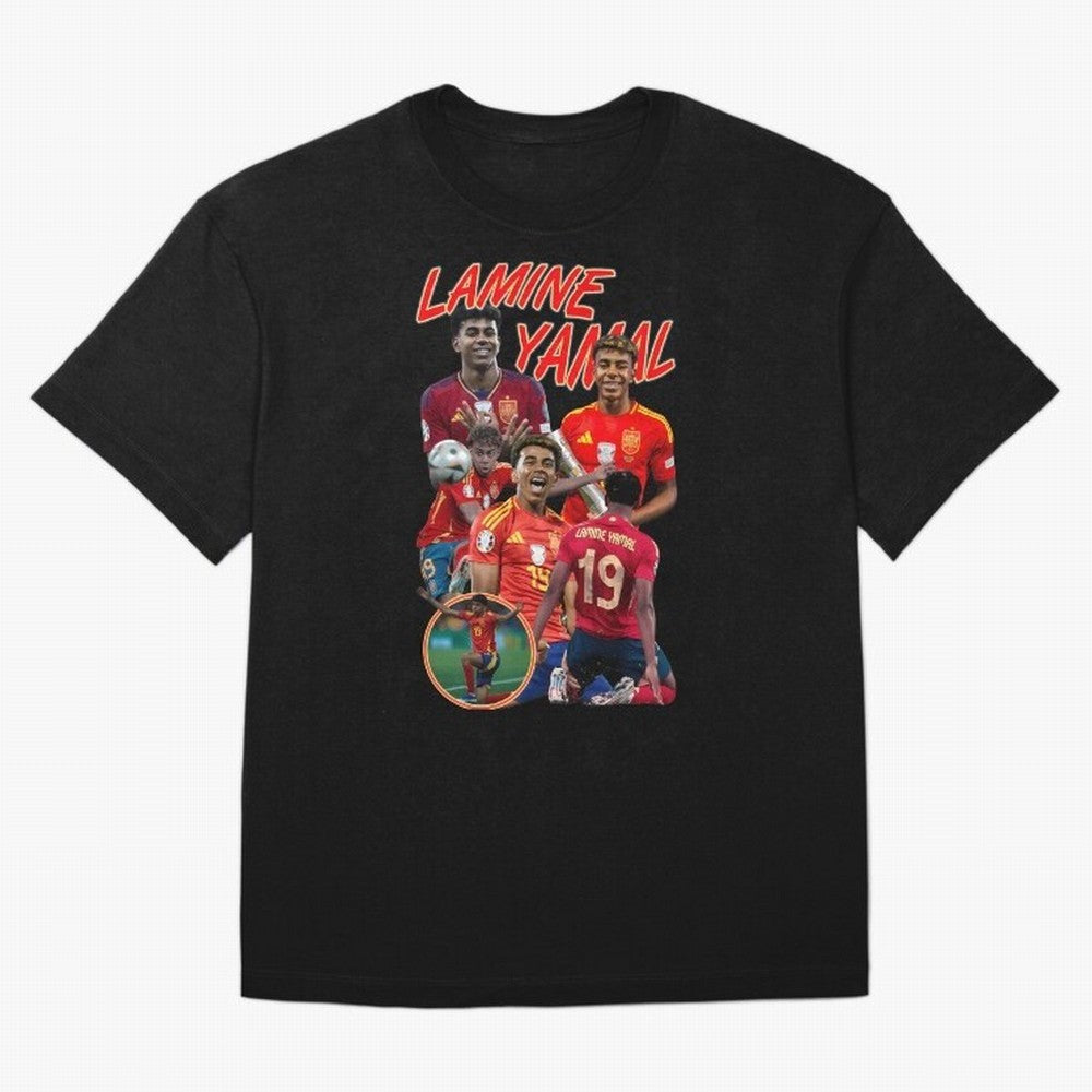 Lamine Yamal - Wonder Essential T-Shirt Turn Up for FIFA World Cup 2026 USA Canada Mexico for Fans of Neymar and Portugal, Bringing Football History, Final Match Energy, Crowd Noise and Once in a Lifetime Moments; Perfect for Fans, Collectors,