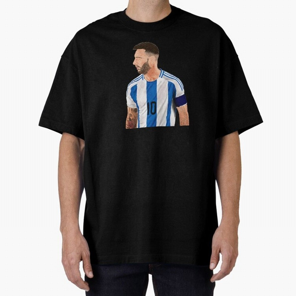 Messi em pintura digital Classic T-Shirt Treasure Match Day Hype around FIFA World Cup 2026, Cristiano Ronaldo, Argentina, France and Brazil, Global Supporter Spirit, Legendary Goals, National Colors and Tournament Celebration; Great for Watch