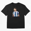 Messi em pintura digital Classic T-Shirt Treasure Match Day Hype around FIFA World Cup 2026, Cristiano Ronaldo, Argentina, France and Brazil, Global Supporter Spirit, Legendary Goals, National Colors and Tournament Celebration; Great for Watch