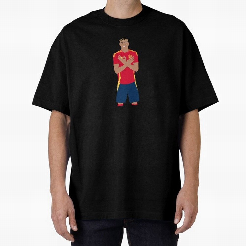 Lamine Yamal Roja Classic T-Shirt Stand with Match Day Hype around FIFA World Cup 2026 USA Canada Mexico, CR7, Netherlands, Vintage Soccer Flavor, Modern Football Stars, National Flags and Final Night Emotion; Perfect for People Who Love Argentina,