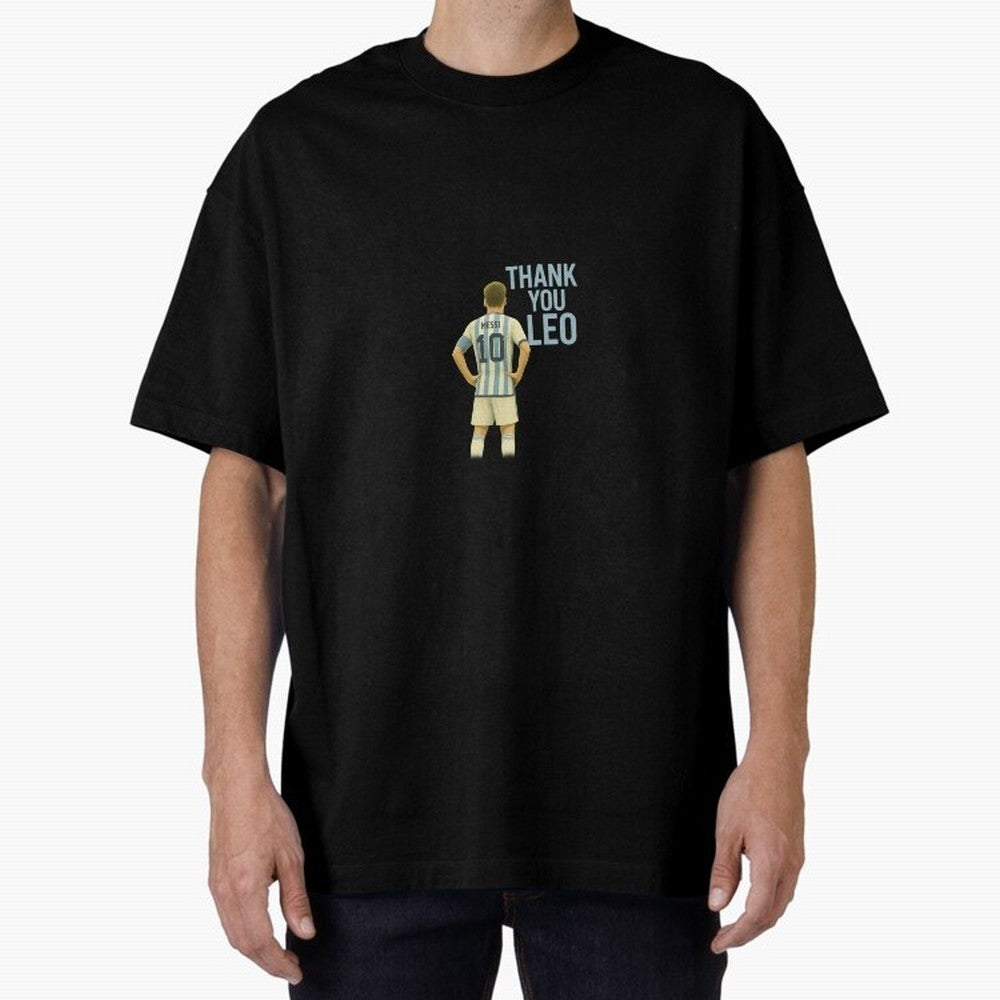 Thank You Leo ¨C Messi Farewell Tribute Essential T-Shirt Represent the Passion of Match Day Hype around FIFA World Cup 2026 Group Stage, Messi and Cristiano Ronaldo, France and Portugal, Vintage Soccer Flavor, Modern Football Stars, National Flags