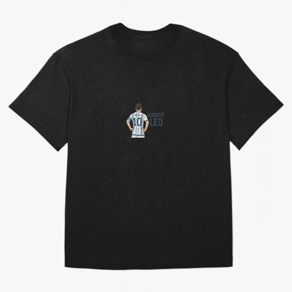 Goodbye Leo ¨C Messi Tribute Design Classic T-Shirt Remember FIFA World Cup 2026 USA Canada Mexico for Fans of Haaland and Mbappe and Argentina, France and Brazil, Bringing Global Supporter Spirit, Legendary Goals, National Colors and Tournament