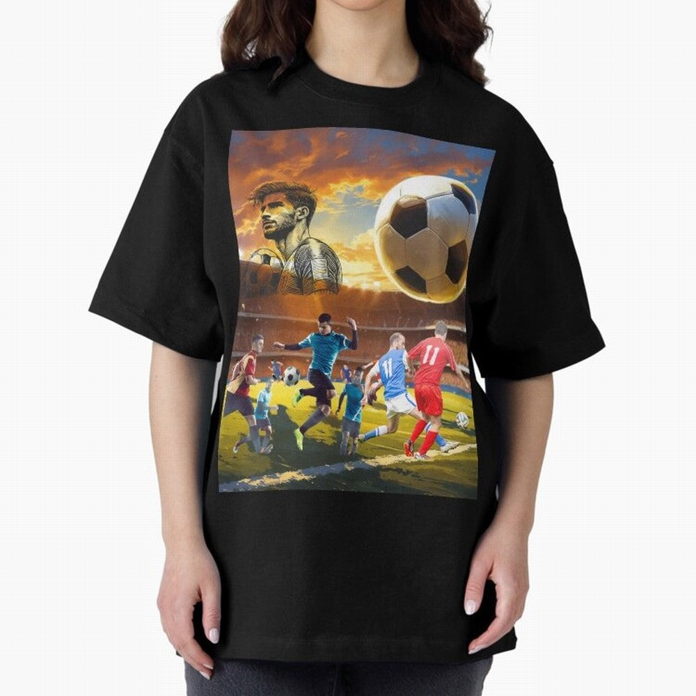 Soccer design Classic T-Shirt Bring Home FIFA World Cup 2026 for Fans of Messi, CR7 and Mbappe and France and Portugal, Bringing Worldwide Fan Energy, Dramatic Goals, Stadium Lights and Championship Celebrations; Ideal for Fans Who Follow Messi,