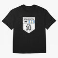 Scaloneta - Messi 10 - Goat Oversized T-Shirt Showcase FIFA World Cup 2026 Centered on Cristiano Ronaldo, Argentina and Brazil Energy, Classic Soccer Heritage, Championship Pressure, Fan Loyalty and International Pride; Perfect for People Who Love