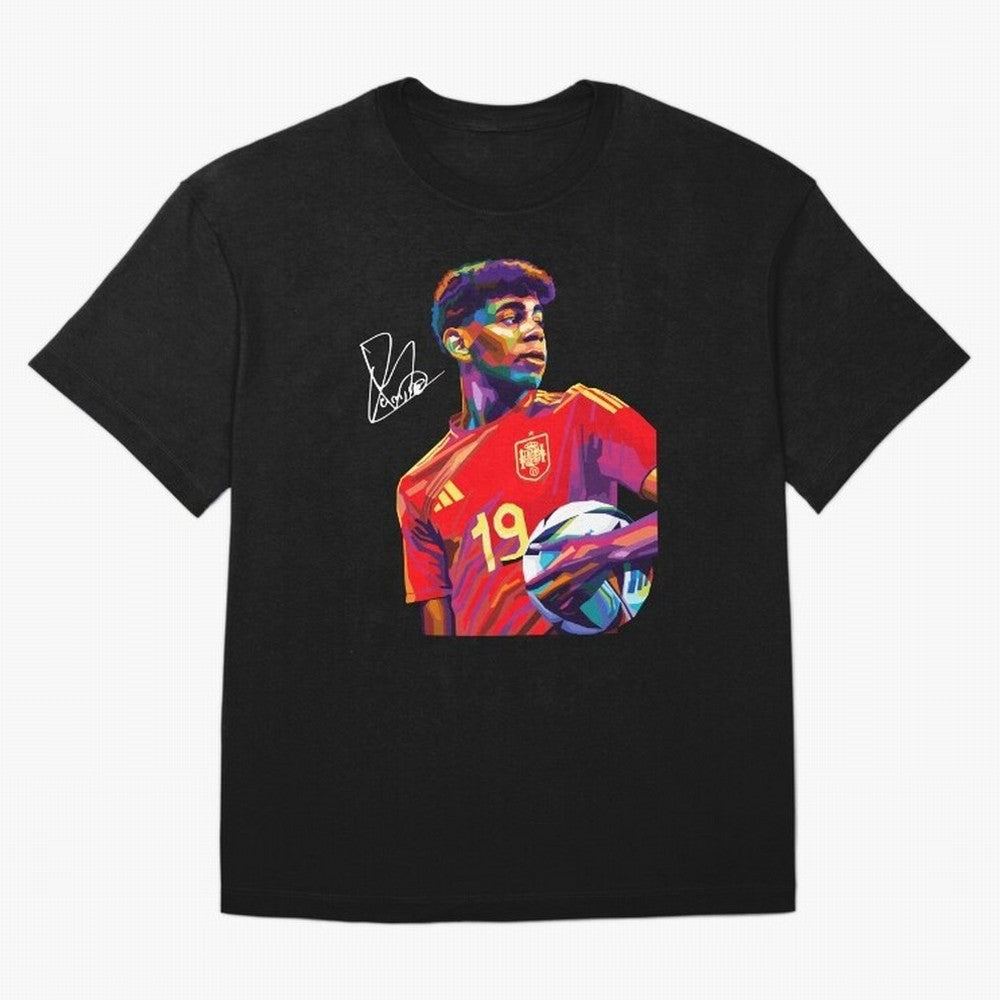 Lamine Yamal Wpap Art Classic T-Shirt Celebrate Football Dreams Across FIFA World Cup 2026 USA Canada Mexico for Fans of Haaland and England and Germany, Bringing Stadium Chants, National Pride, Trophy Dreams and Unforgettable Football Memories;