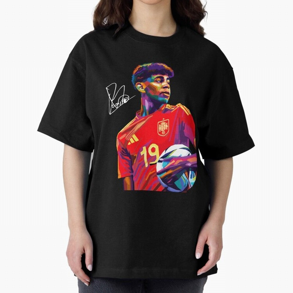 Lamine Yamal Wpap Art Classic T-Shirt Celebrate Football Dreams Across FIFA World Cup 2026 USA Canada Mexico for Fans of Haaland and England and Germany, Bringing Stadium Chants, National Pride, Trophy Dreams and Unforgettable Football Memories;