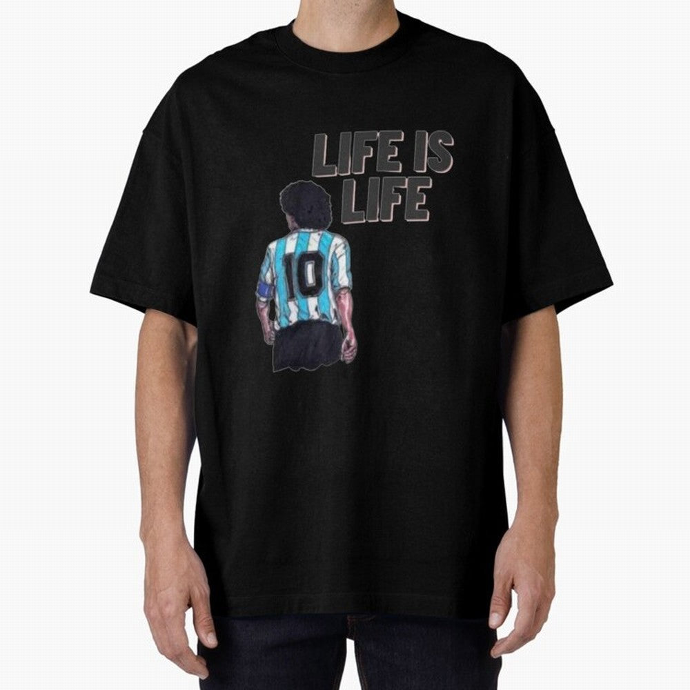 Life Is Life Classic T-Shirt Honor Football Greatness during FIFA World Cup 2026 for Fans of Messi, Neymar and Mbappe and Netherlands, Bringing Classic Soccer Heritage, Championship Pressure, Fan Loyalty and International Pride; Made for Collectors