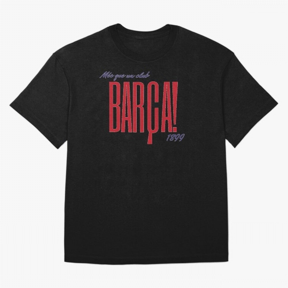 Barca Mes que un club 1899 Oversized T-Shirt Bring Match Day Fire to Global Football Passion for FIFA World Cup 2026 USA Canada Mexico, Built around CR7, England and Germany, Global Supporter Spirit, Legendary Goals, National Colors and Tournament