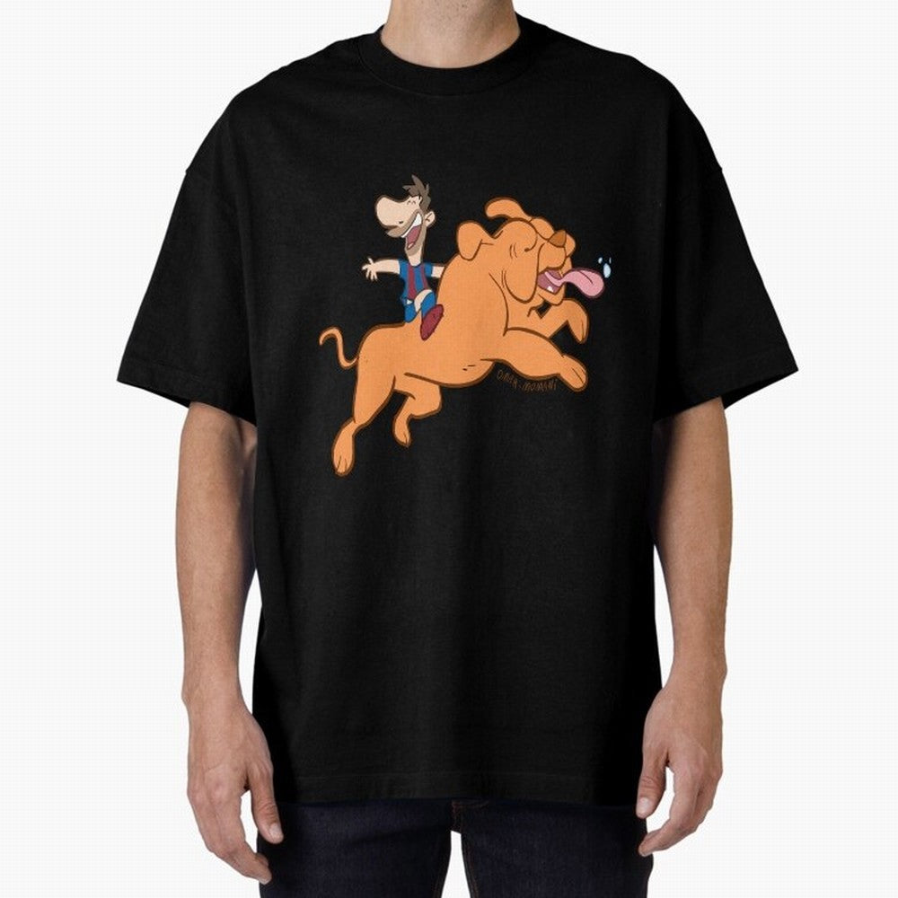 Messi and his dog Classic T-Shirt Bring Supporter Culture to Global Football Passion for FIFA World Cup 2026 Group Stage, Featuring Messi and Cristiano Ronaldo, Brazil, Portugal and Argentina, Supporter Pride, Iconic Celebrations, Legendary Names