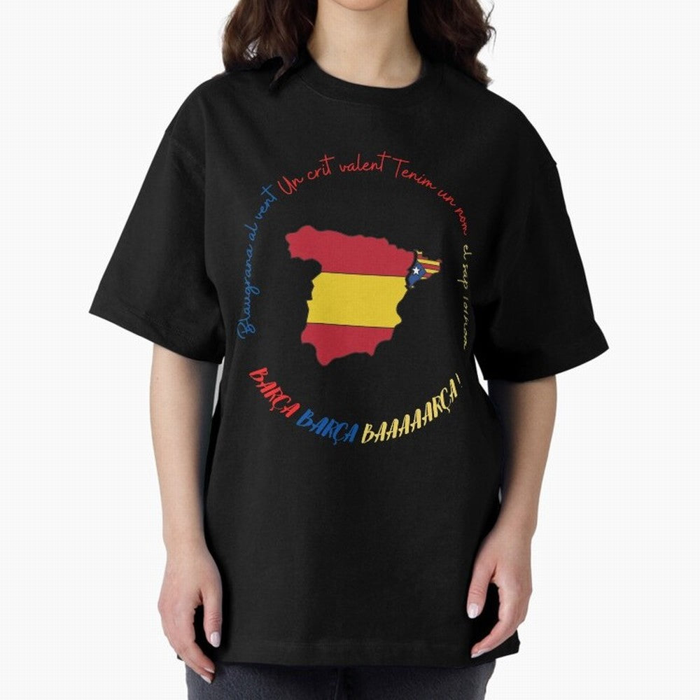Visca Barca Classic T-Shirt Celebrate Fan Culture around FIFA World Cup 2026 USA Canada Mexico Spirit, Capturing France and Portugal, Messi, Stadium Memories, Football Loyalty, International Chants and Championship Tradition; Ideal for Fans Who
