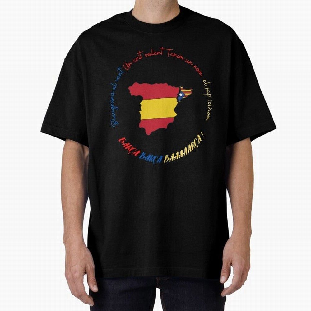 Visca Barca Classic T-Shirt Celebrate Fan Culture around FIFA World Cup 2026 USA Canada Mexico Spirit, Capturing France and Portugal, Messi, Stadium Memories, Football Loyalty, International Chants and Championship Tradition; Ideal for Fans Who