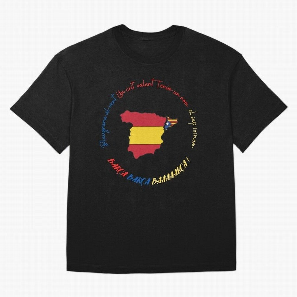 Visca Barca Classic T-Shirt Celebrate Fan Culture around FIFA World Cup 2026 USA Canada Mexico Spirit, Capturing France and Portugal, Messi, Stadium Memories, Football Loyalty, International Chants and Championship Tradition; Ideal for Fans Who