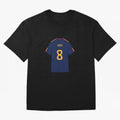 Xavi World Cup 2010 Jersey Oversized T-Shirt Show Passion for the Stars of FIFA World Cup 2026 Group Stage Celebrating CR7, Argentina Energy, Worldwide Fan Energy, Dramatic Goals, Stadium Lights and Championship Celebrations; Ideal for Fans Who