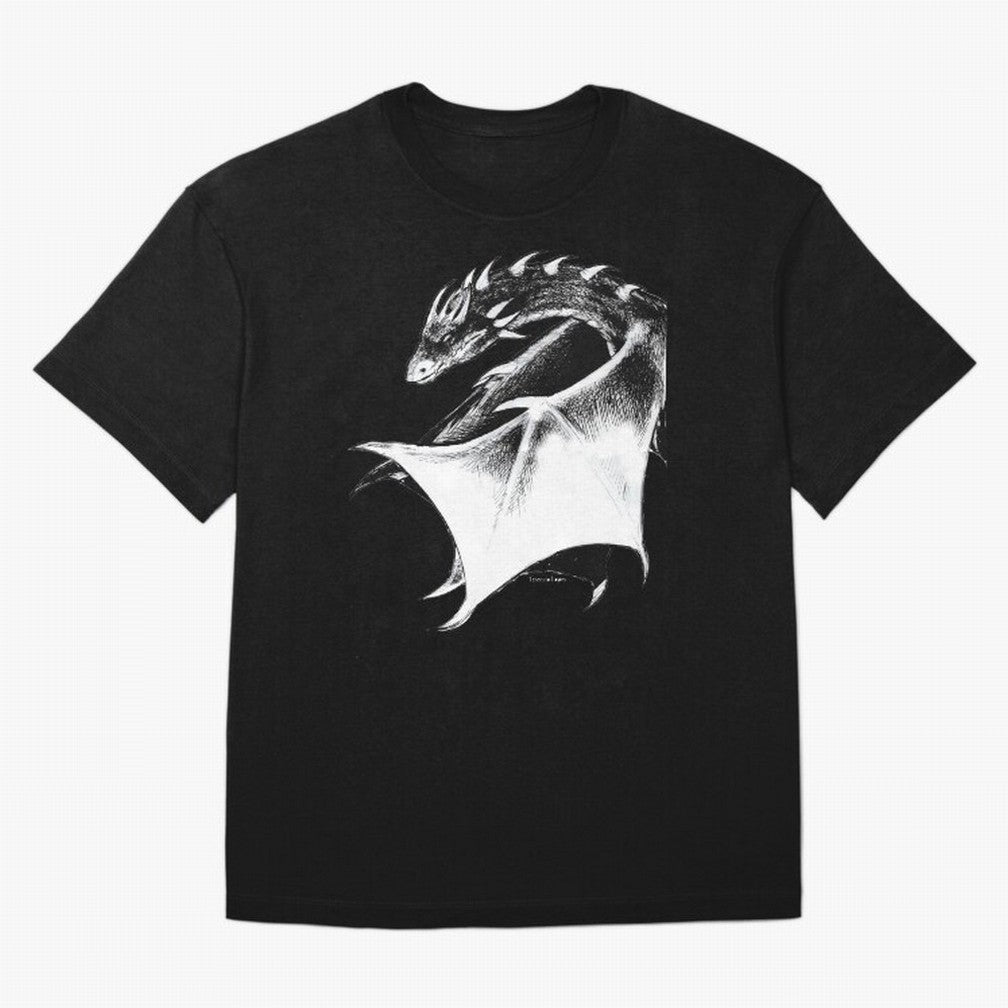 RED DRAGON Oversized T-Shirt Celebrate Soccer Greatness during Match Day Hype around FIFA World Cup 2026 Group Stage, Messi and Cristiano Ronaldo, Brazil, Portugal and Argentina, Retro Football Energy, Iconic Rivalries, Trophy Chase Drama and