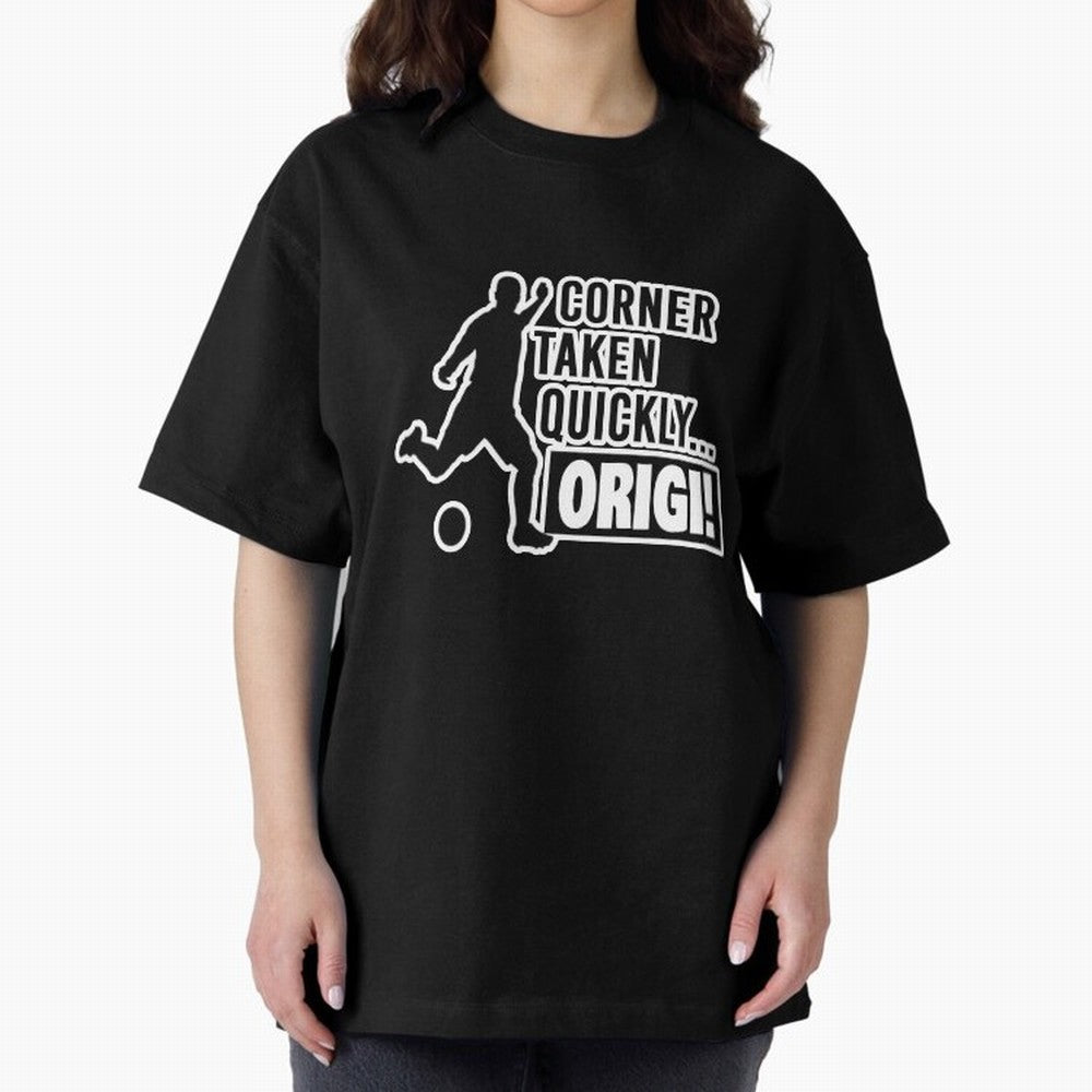 Corner Taken Quickly Origi (Black) Essential T-Shirt Join FIFA World Cup 2026 for Fans of CR7 and Portugal, Spain and Germany, Bringing Champion Mindset, Group Stage Buzz, Knockout Tension and Passionate Fan Culture; Ideal for Football Dads,