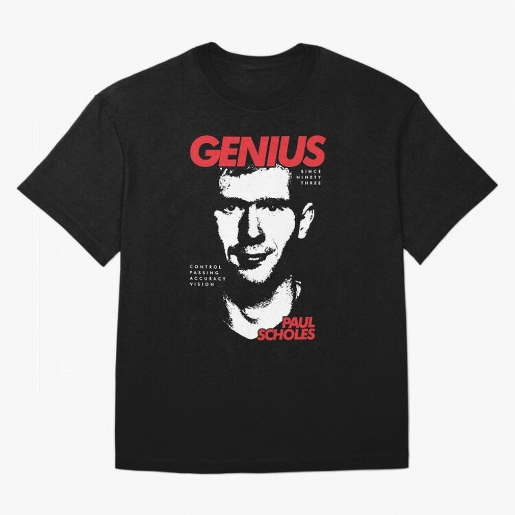 Paul Scholes - Manchester United Legend Oversized T-Shirt Build FIFA World Cup 2026 Group Stage Filled with CR7, England and Germany Energy, Classic Soccer Heritage, Championship Pressure, Fan Loyalty and International Pride; Created for Match Day