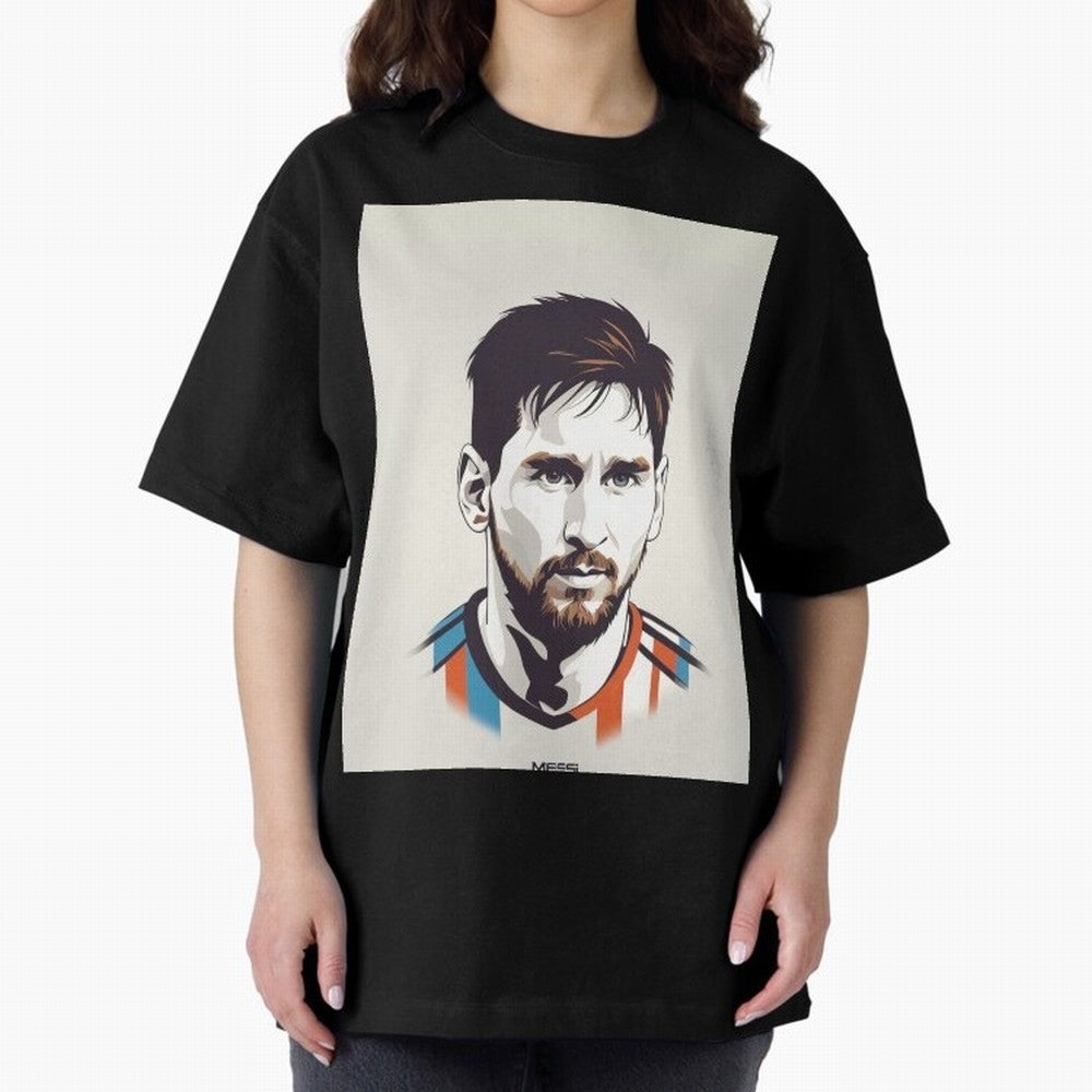 MESSI POP ART Graphic T-Shirt Carry the Colors and Pride of the FIFA World Cup 2026 USA Canada Mexico Journey through Neymar, Haaland and Cristiano Ronaldo Highlights, England and Germany Pride, Stadium Chants, National Pride, Trophy Dreams and