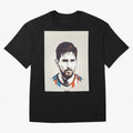 MESSI POP ART Graphic T-Shirt Carry the Colors and Pride of the FIFA World Cup 2026 USA Canada Mexico Journey through Neymar, Haaland and Cristiano Ronaldo Highlights, England and Germany Pride, Stadium Chants, National Pride, Trophy Dreams and