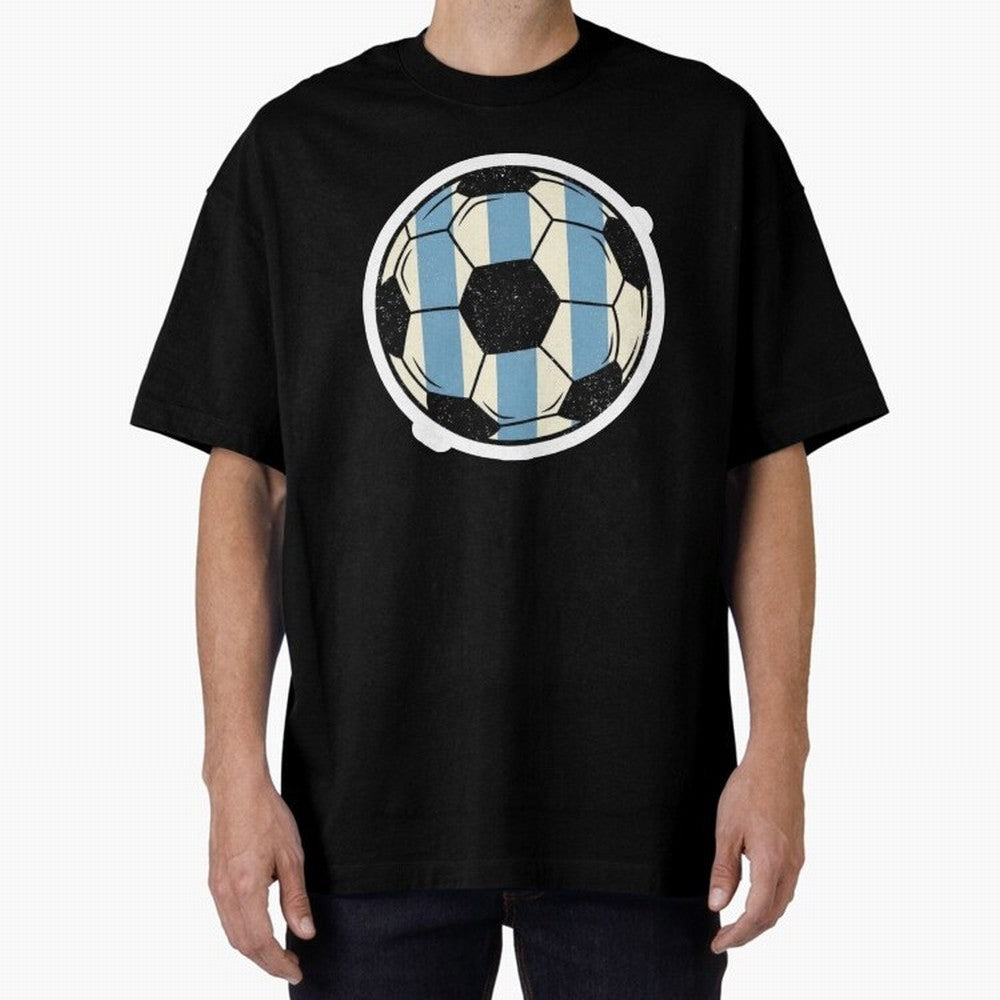 Soccer ball sticker || Buenos Aires Vibes Premium T-Shirt Make Every Match About FIFA World Cup 2026 Group Stage Spirit, Highlighting France and Portugal, Cristiano Ronaldo, Fan Favorite Moments, National Team Passion, Big Match Drama and Soccer