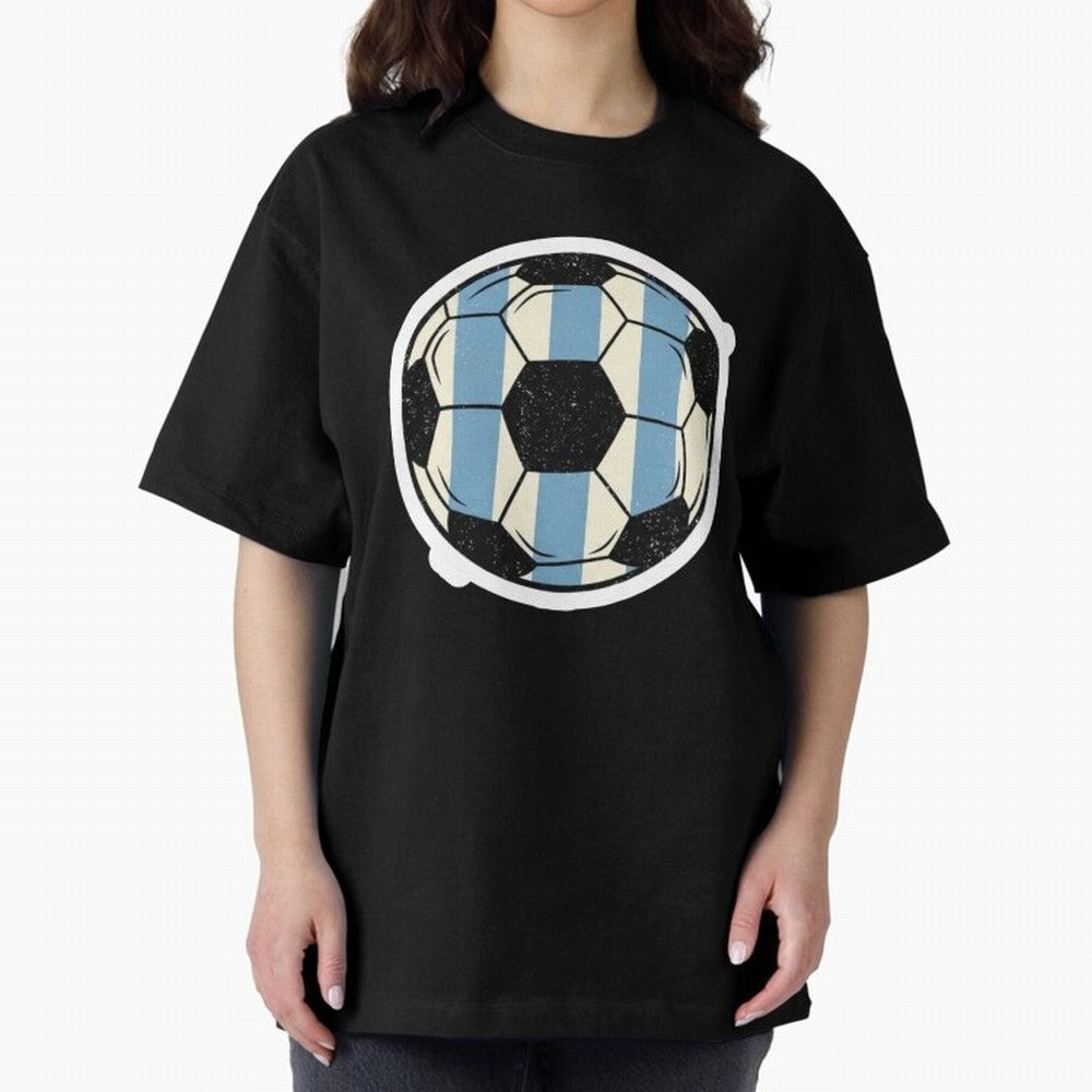 Soccer ball sticker || Buenos Aires Vibes Premium T-Shirt Make Every Match About FIFA World Cup 2026 Group Stage Spirit, Highlighting France and Portugal, Cristiano Ronaldo, Fan Favorite Moments, National Team Passion, Big Match Drama and Soccer