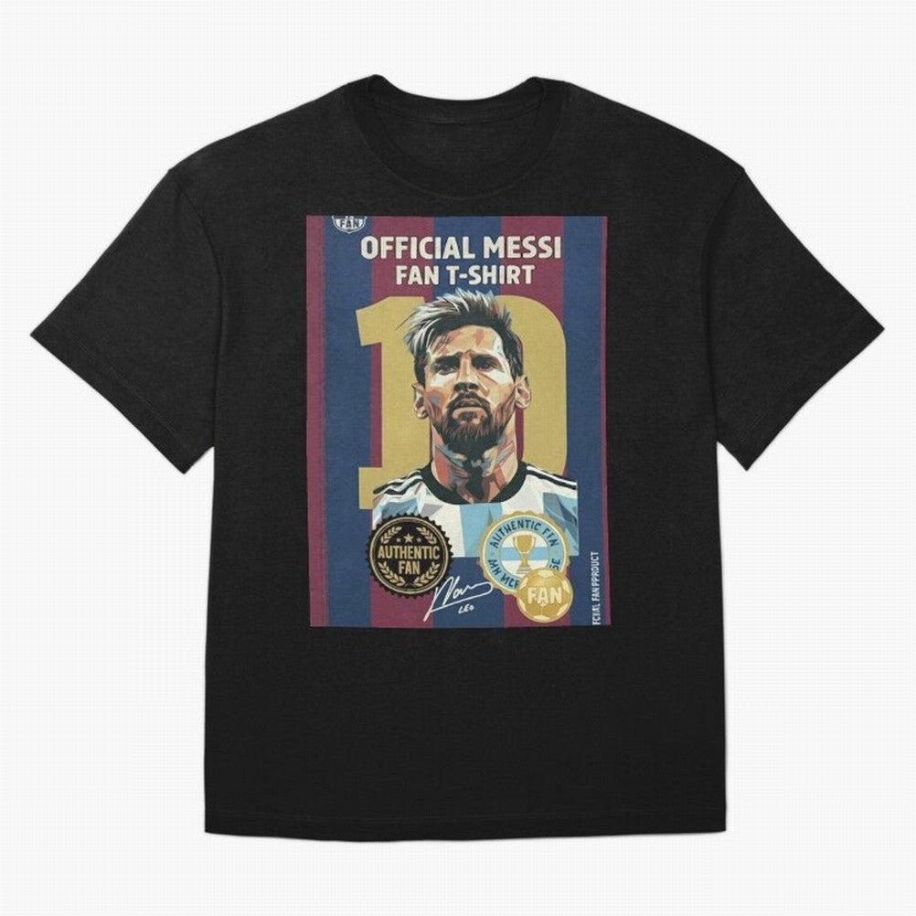 MESSI FAN TSHRT Premium T-Shirt Feel the FIFA World Cup 2026 USA Canada Mexico Journey through Messi, Neymar and Mbappe Highlights, Argentina and Brazil Pride, Stadium Chants, National Pride, Trophy Dreams and Unforgettable Football Memories; Built