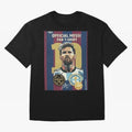 MESSI FAN TSHRT Premium T-Shirt Feel the FIFA World Cup 2026 USA Canada Mexico Journey through Messi, Neymar and Mbappe Highlights, Argentina and Brazil Pride, Stadium Chants, National Pride, Trophy Dreams and Unforgettable Football Memories; Built