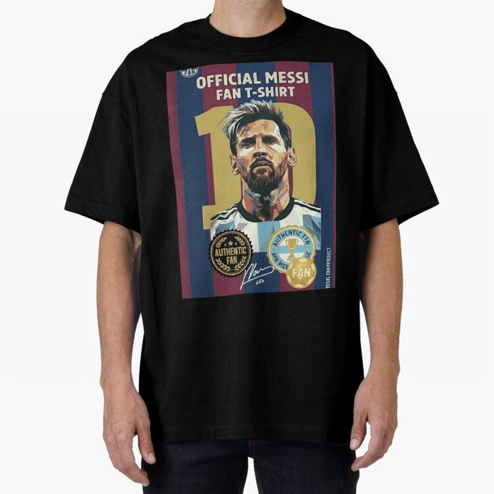 MESSI FAN TSHRT Premium T-Shirt Feel the FIFA World Cup 2026 USA Canada Mexico Journey through Messi, Neymar and Mbappe Highlights, Argentina and Brazil Pride, Stadium Chants, National Pride, Trophy Dreams and Unforgettable Football Memories; Built