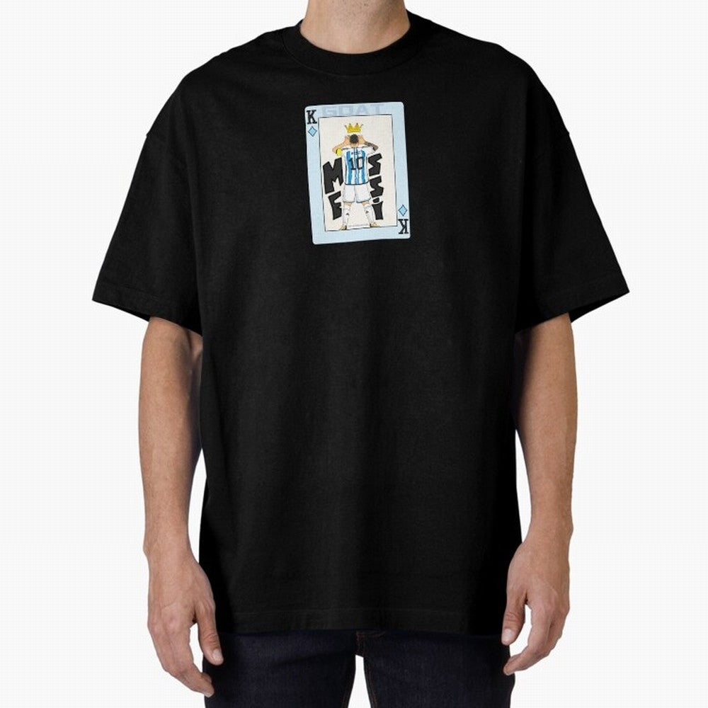 Deck of cards Messi Premium T-Shirt Bring a Vintage Feel to FIFA World Cup 2026 Group Stage Spirit, Made for France and Portugal, Cristiano Ronaldo, Stadium Memories, Football Loyalty, International Chants and Championship Tradition; Made for Die