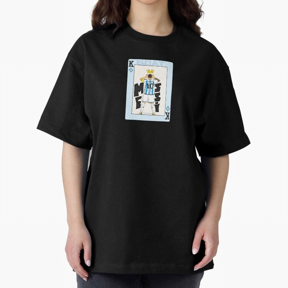 Deck of cards Messi Premium T-Shirt Bring a Vintage Feel to FIFA World Cup 2026 Group Stage Spirit, Made for France and Portugal, Cristiano Ronaldo, Stadium Memories, Football Loyalty, International Chants and Championship Tradition; Made for Die