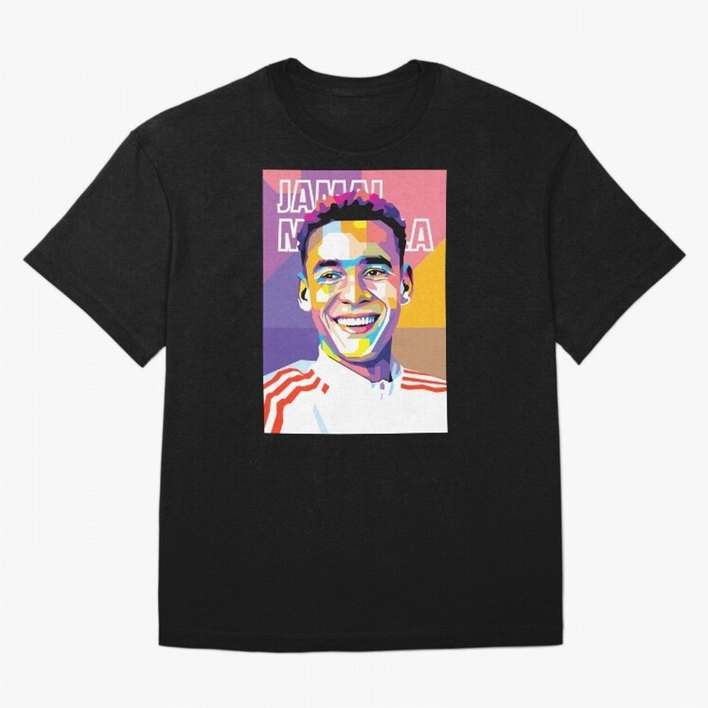 Jamal Musiala in WPAP Style Essential T-Shirt Celebrate the Next Chapter of FIFA World Cup 2026 Group Stage Spirit, Connected to Netherlands, CR7 and Messi, Soccer Culture, Superstar Moments, National Team Dreams and Competitive Fire; Great for