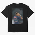 Neymar Watercolor Art Oversized T-Shirt Fuel FIFA World Cup 2026 USA Canada Mexico for Fans of Mbappe and Neymar and Spain and Netherlands, Bringing Football History, Final Match Energy, Crowd Noise and Once in a Lifetime Moments; Ideal for