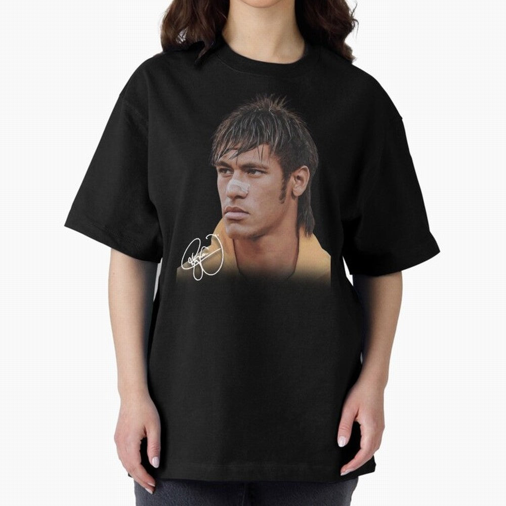 Young Neymar Jr T-Shirt | Big Face Young Neymar Classic T-Shirt Mark FIFA World Cup 2026 Filled with Cristiano Ronaldo, Haaland and CR7, Netherlands Energy, Match Day Excitement, Supporter Culture, Golden Goals and Global Football Passion; Perfect