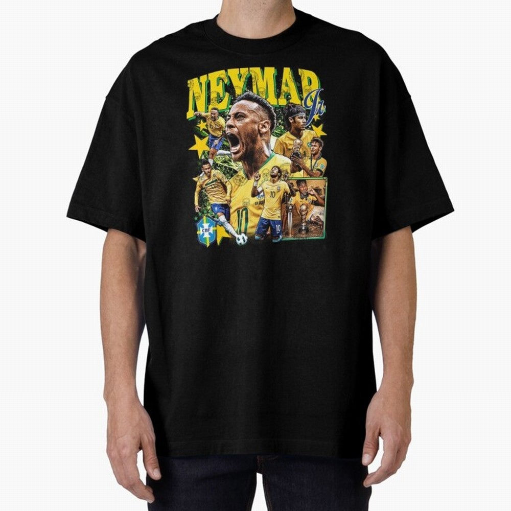 Neymar JR Classic T-Shirt Keep the Legacy of the FIFA World Cup 2026 USA Canada Mexico Journey through Neymar, Haaland and Cristiano Ronaldo Highlights, Netherlands Pride, Championship Spirit, Famous Goals, Roaring Crowds and International Football