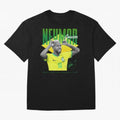 Neymar Jr. Oversized T-Shirt Follow the Final Road of Global Football Passion for FIFA World Cup 2026 Group Stage, Connected to CR7 and Messi, England, Football History, Final Match Energy, Crowd Noise and Once in a Lifetime Moments; Made for