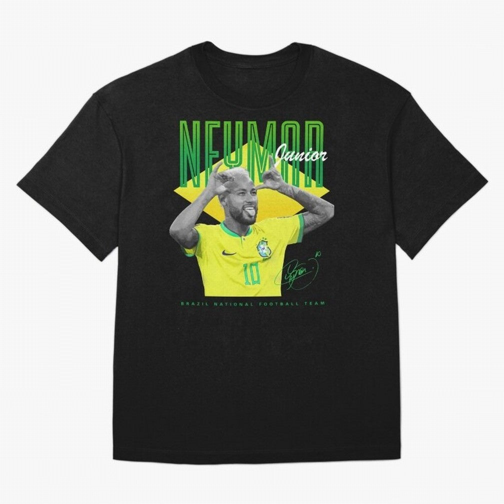 Neymar Jr. Oversized T-Shirt Follow the Final Road of Global Football Passion for FIFA World Cup 2026 Group Stage, Connected to CR7 and Messi, England, Football History, Final Match Energy, Crowd Noise and Once in a Lifetime Moments; Made for