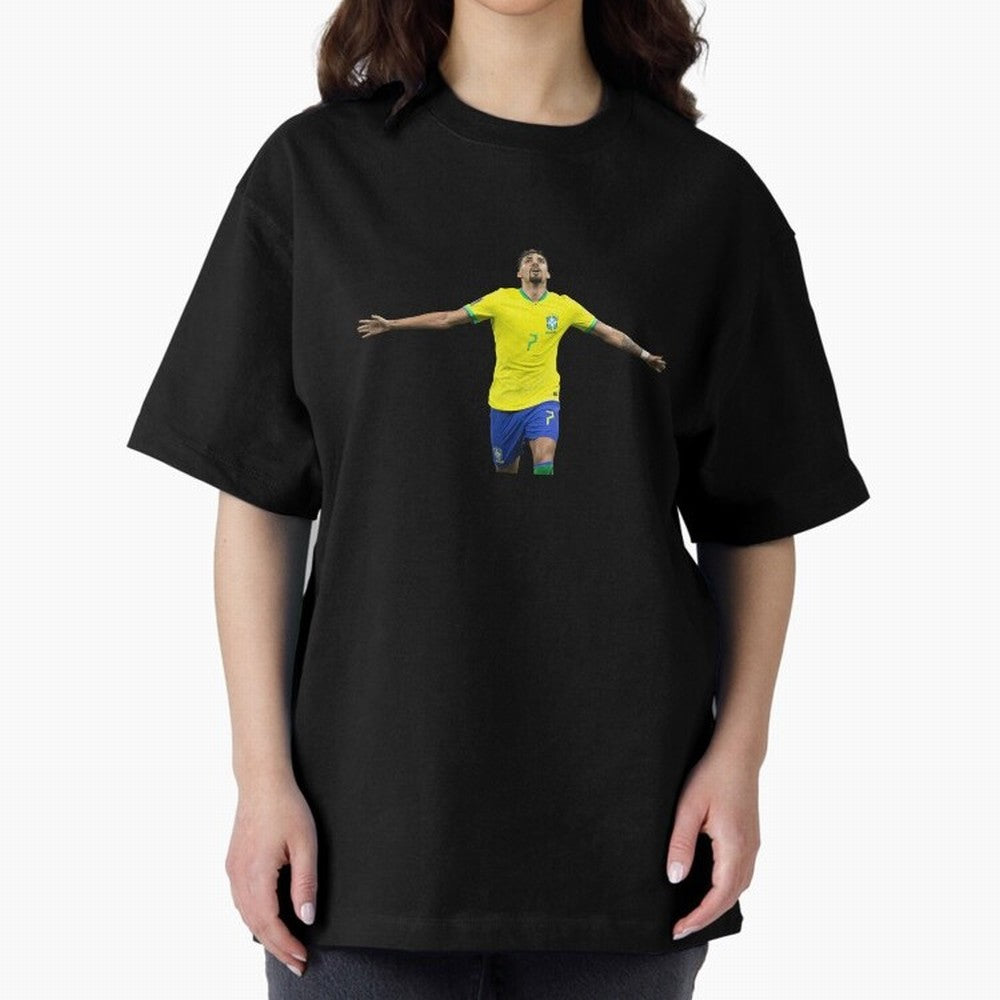 Lucas Paqueta Classic T-Shirt Celebrate Football Heritage in the FIFA World Cup 2026 Journey through Cristiano Ronaldo Highlights, Argentina, France and Brazil Pride, Worldwide Fan Energy, Dramatic Goals, Stadium Lights and Championship