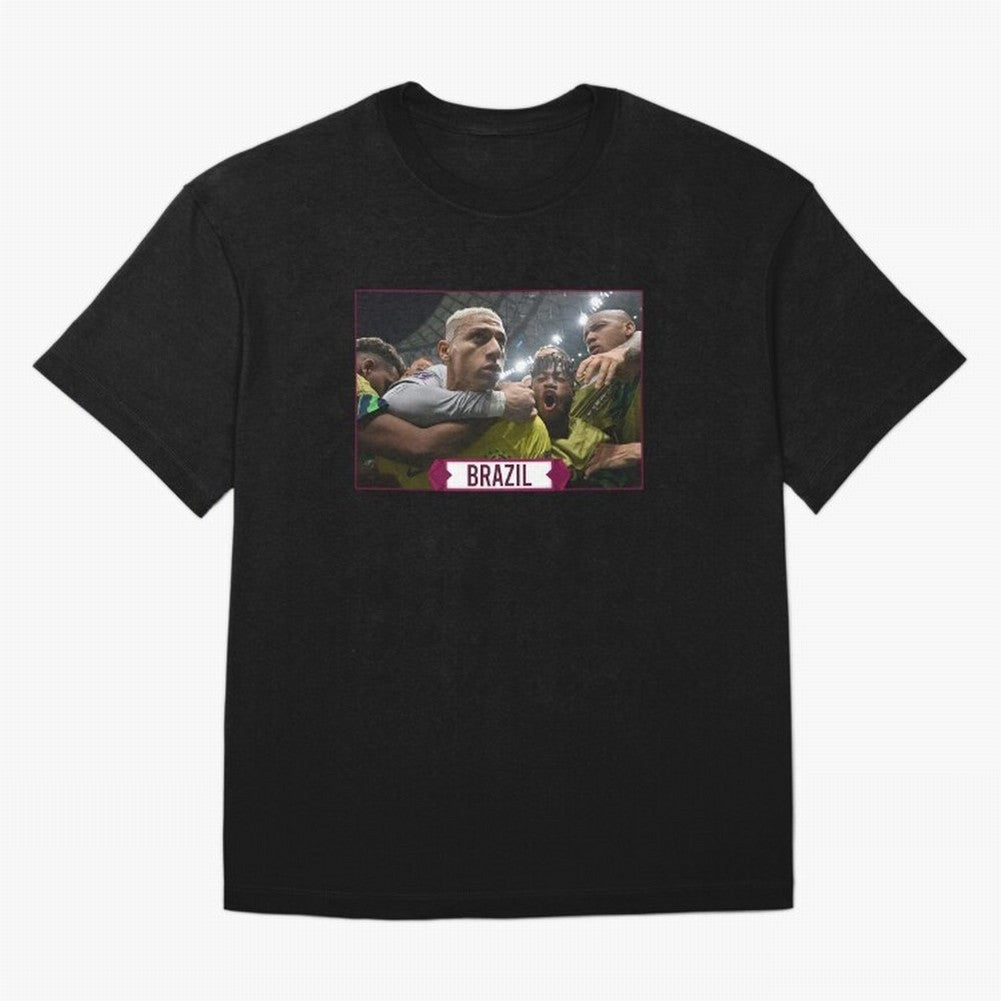 Brazil World Cup Oversized T-Shirt Celebrate Unforgettable Nights in Global Football Passion for FIFA World Cup 2026 USA Canada Mexico, Built around Messi, Neymar and Mbappe, England, Soccer Culture, Superstar Moments, National Team Dreams and