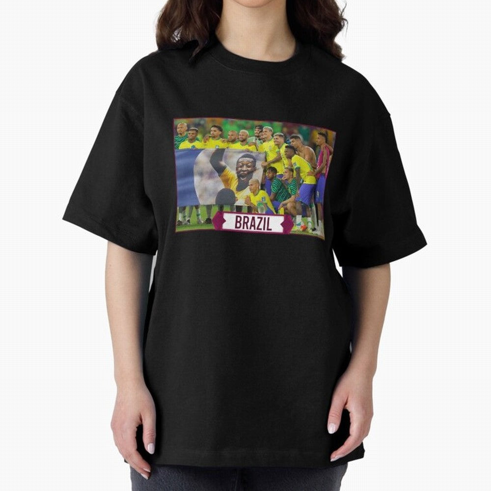 Brazil World Cup Classic T-Shirt Show Your Love for FIFA World Cup 2026 USA Canada Mexico Spirit, Highlighting Spain, Messi, CR7 and Mbappe, Stadium Chants, National Pride, Trophy Dreams and Unforgettable Football Memories; Ideal for Passionate