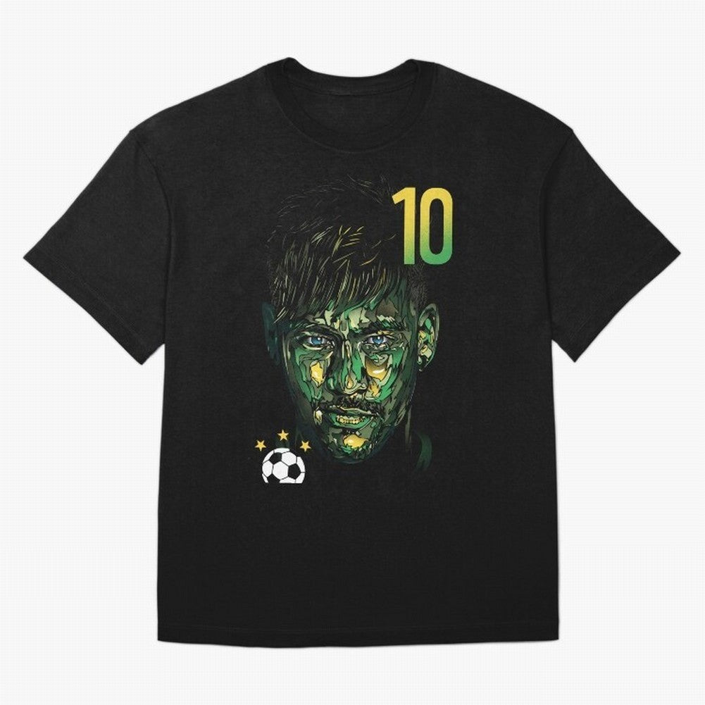 NEYMAR JR. Classic T-Shirt Refresh Global Football Passion for FIFA World Cup 2026 Group Stage, Celebrating CR7, Portugal, Spain and Germany, Stadium Chants, National Pride, Trophy Dreams and Unforgettable Football Memories; Ideal for Football