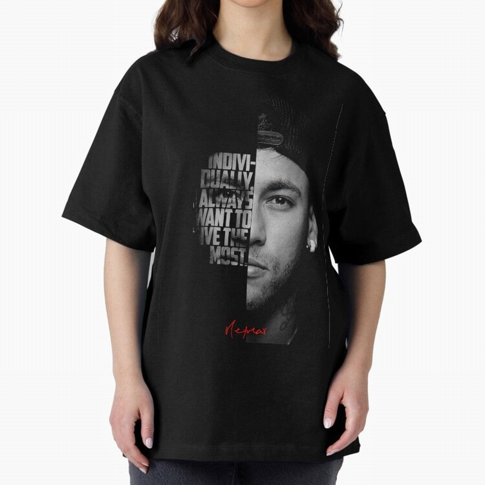 Black and white Neymar Jr quote. Classic T-Shirt Celebrate Supporters United by Global Football Passion for FIFA World Cup 2026 Group Stage, Featuring Cristiano Ronaldo, Haaland and CR7, Argentina and Brazil, Champion Mindset, Group Stage Buzz,