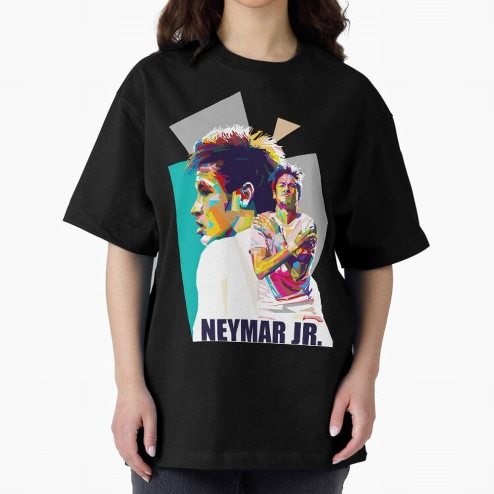 Young Neymar WPAP art Classic T-Shirt Upgrade Global Football Passion for FIFA World Cup 2026 Group Stage, Featuring Neymar, England, France and Netherlands, Vintage Soccer Flavor, Modern Football Stars, National Flags and Final Night Emotion;