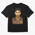 Neymar Classic T-Shirt Celebrate Fan Culture around Global Football Passion for FIFA World Cup 2026 USA Canada Mexico, with Neymar, Brazil, Vintage Soccer Flavor, Modern Football Stars, National Flags and Final Night Emotion; Ideal for Football