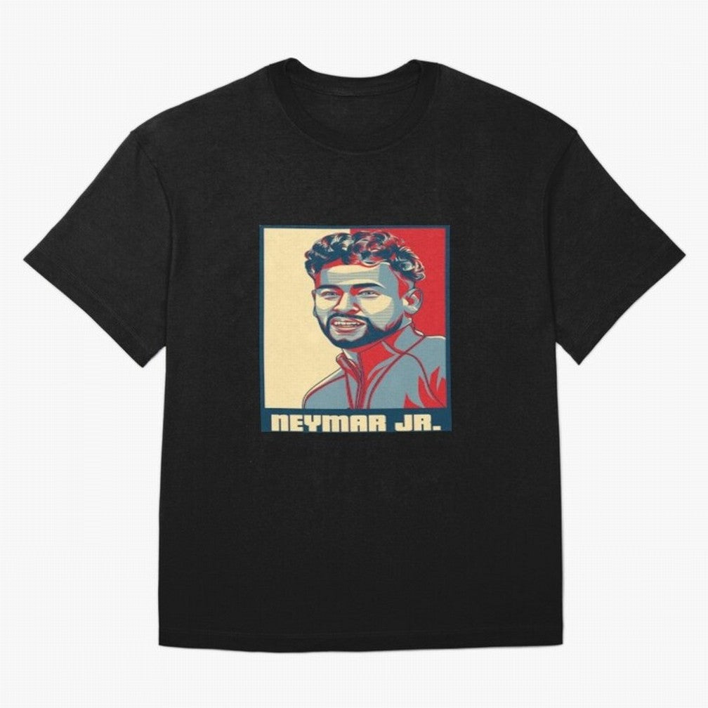 neymar jr al nassr Oversized T-Shirt Honor the FIFA World Cup 2026 Journey through Messi, CR7 and Mbappe Highlights, Brazil, Portugal and Argentina Pride, Football Festival Excitement, Trophy Ambitions, Country Rivalries and Star Player Buzz;