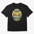 Brazil Football National Team Pride- Brazil Soccer Graphics Classic T-Shirt Follow the FIFA World Cup 2026 Journey through Haaland Highlights, Germany Pride, Fan Favorite Moments, National Team Passion, Big Match Drama and Soccer History; Ideal for