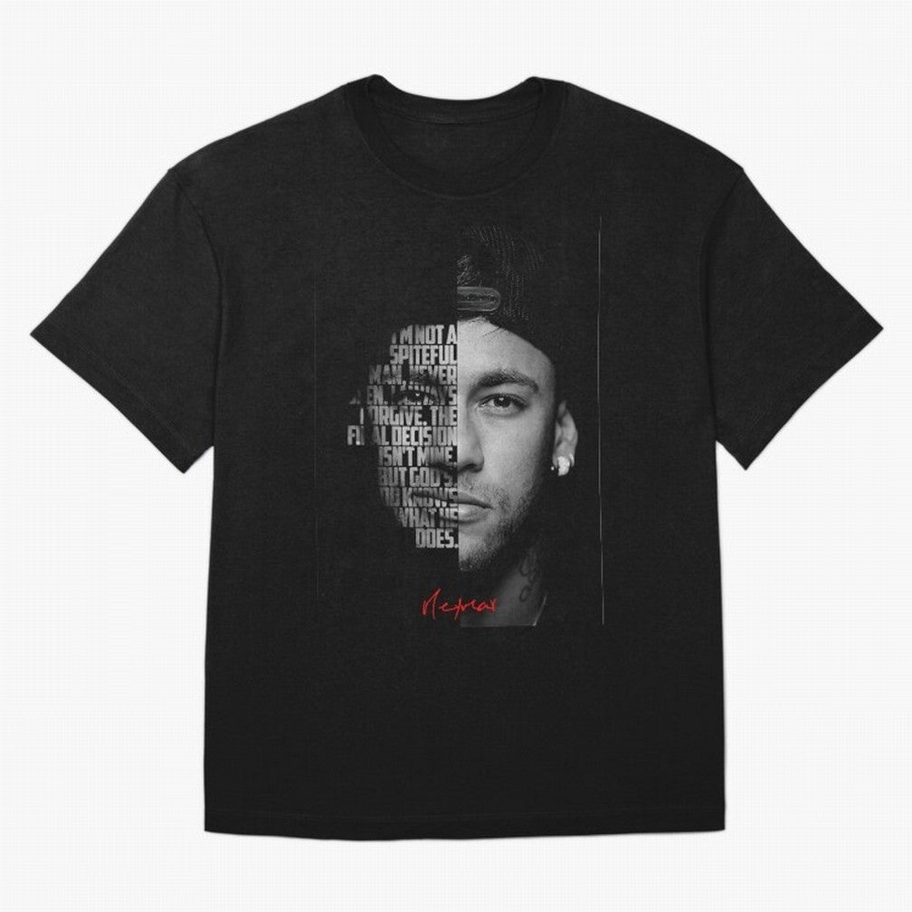 Black and white Neymar Jr quote. Classic T-Shirt Enjoy the FIFA World Cup 2026 USA Canada Mexico Journey through Haaland Highlights, Brazil Pride, Soccer Culture, Superstar Moments, National Team Dreams and Competitive Fire; Created for Match Day