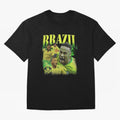 Neymar Brazil Vintage Essential T-Shirt Show Your Stadium Side during Global Football Passion for FIFA World Cup 2026 Group Stage, Connected to Messi, Neymar and Mbappe, Argentina, France and Brazil, Match Day Excitement, Supporter Culture, Golden