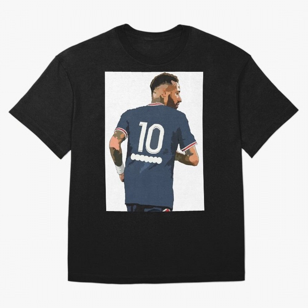 Neymar Jr. Classic T-Shirt Showcase Match Day Hype around FIFA World Cup 2026, Messi and Cristiano Ronaldo, France, Vintage Soccer Flavor, Modern Football Stars, National Flags and Final Night Emotion; Perfect for People Who Love Argentina, Brazil,