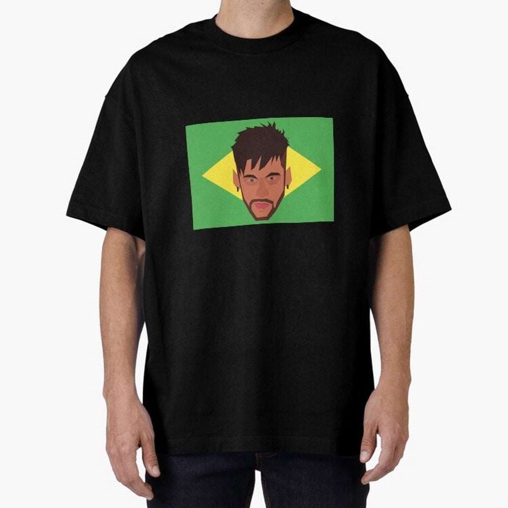 Neymar Jr - Brazil World Cup Classic T-Shirt Stand with FIFA World Cup 2026 USA Canada Mexico for Fans of Mbappe and Neymar and France, Bringing Fan Favorite Moments, National Team Passion, Big Match Drama and Soccer History; Perfect for Fans,