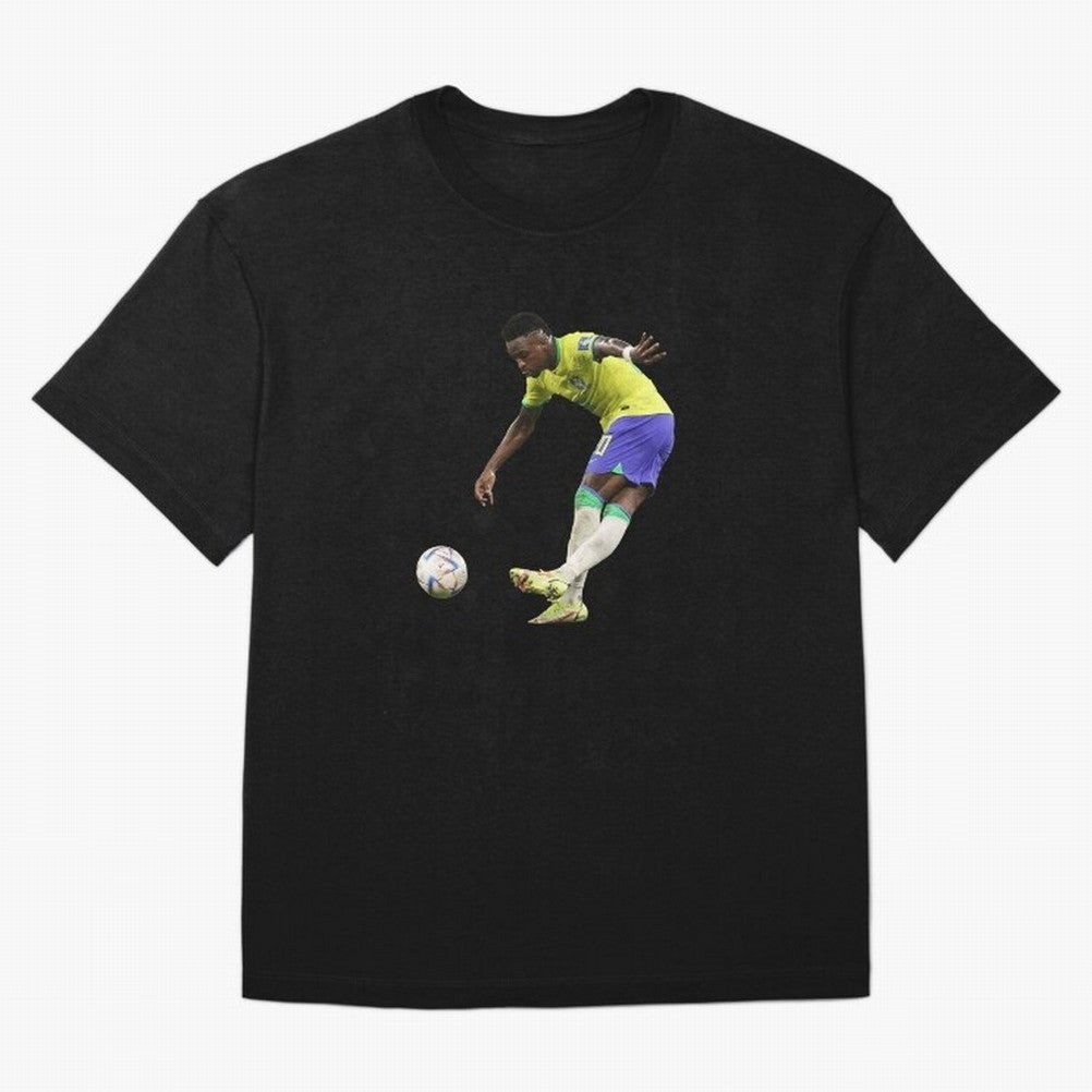 Vinicius Junior rabona Classic T-Shirt Share FIFA World Cup 2026 USA Canada Mexico with Haaland and Mbappe, Argentina Energy, Game Day Rituals, Football Legends, Country Pride and the Road to the Final; Perfect for Fans, Collectors, Family